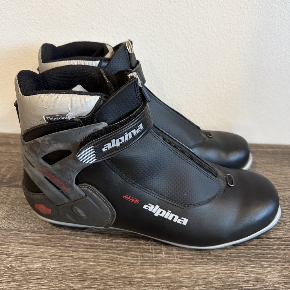 Alpina Touring Sport Ski Boots NNN248 Thinsulate Insulation EU: 46